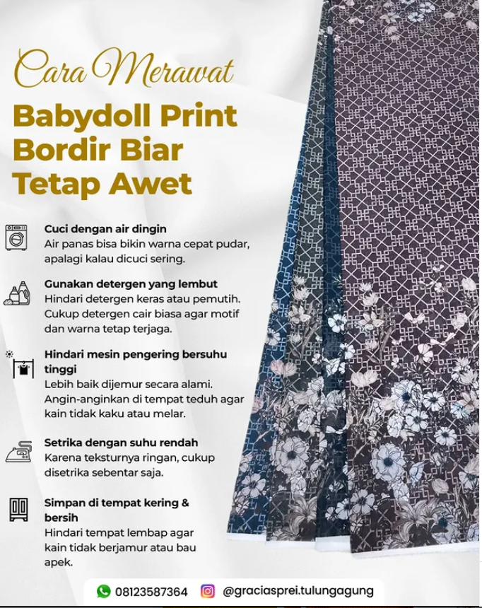 <p>Padahal sayang banget kan, udah beli kain Babyd